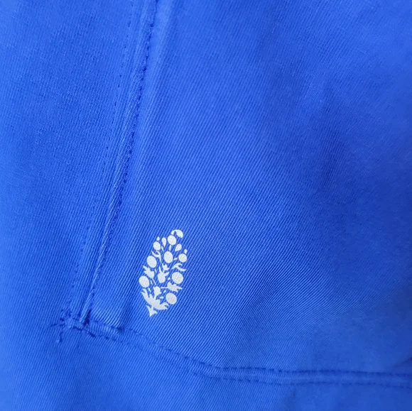 NWT Free People Hotshot One-Piece Romper – Bright Cobalt Blue Size Large - Picture 5 of 6